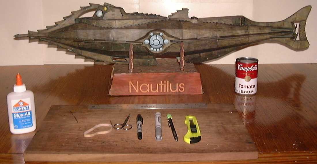 Nautilus Submarine Model